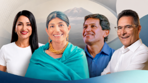 Cuatro candidatos a la Prefectura de Imbabura para las elecciones seccionales