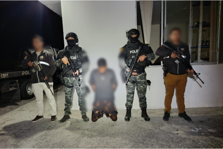 Policía aprehende a ciudadano durante investigación por hechos violentos en Chalguayacu, Pimampiro